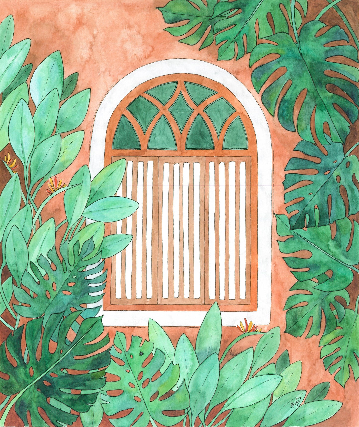 Red Window
