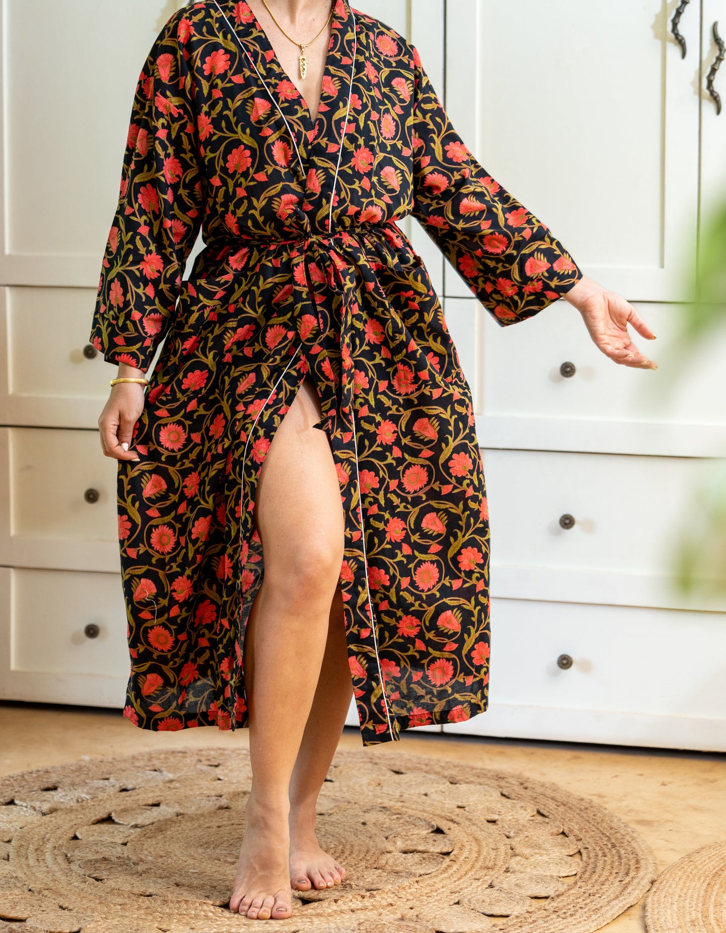 Jaipur cotton robe