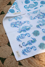 Load image into Gallery viewer, Seahorse Tea Towel Set of 3
