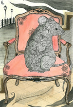 Load image into Gallery viewer, Mouse On Chair (Size: A4)
