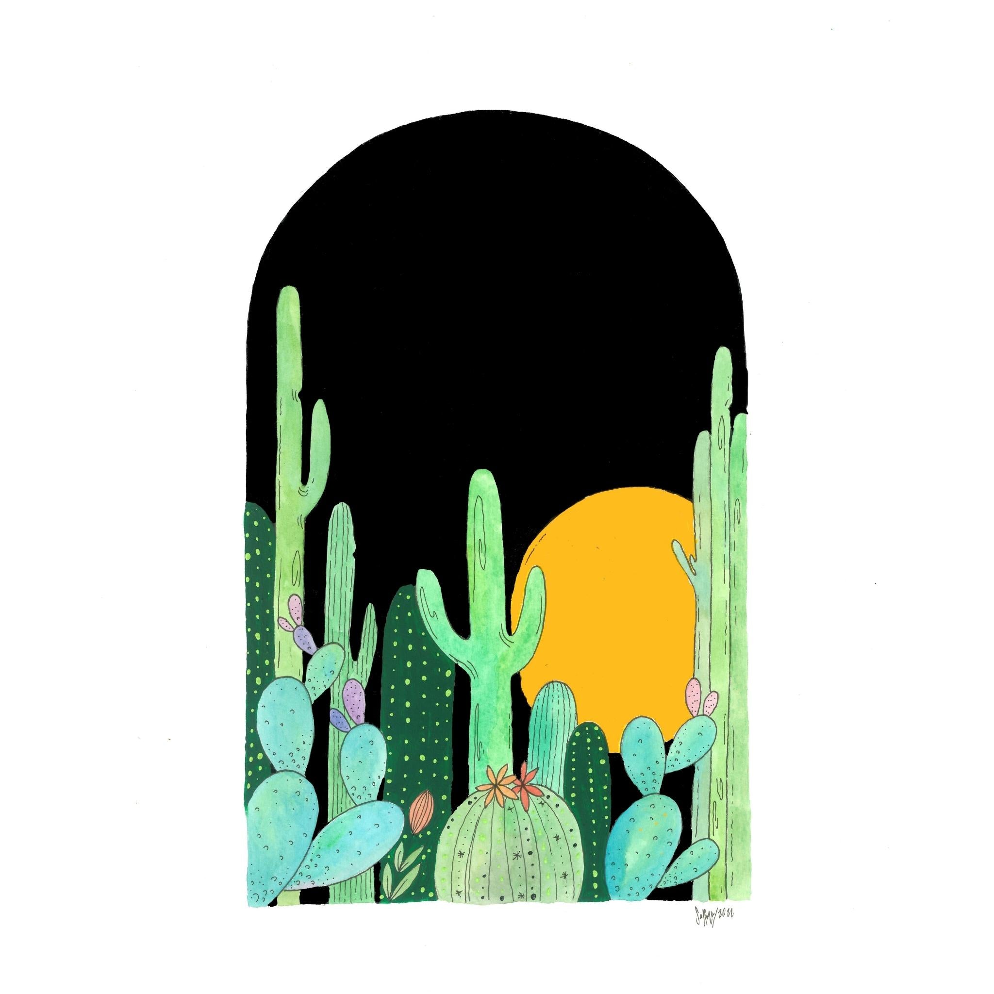Cactus 3 (Size: A3)