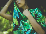 Load image into Gallery viewer, Green Succulent Scarf
