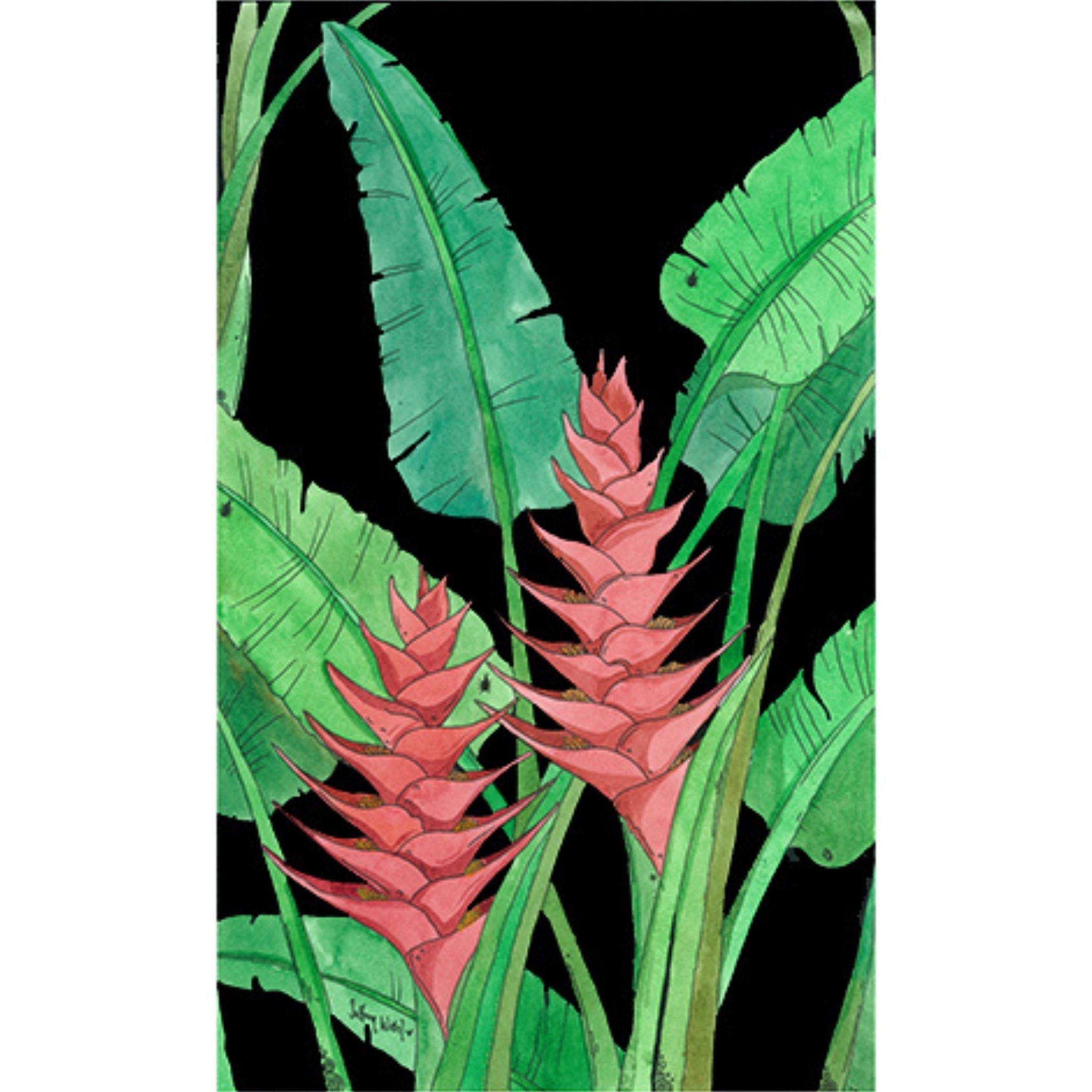 Heliconia (Size: A3)