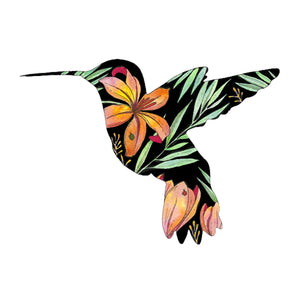 Tropical Hummingbird (Size: A4)