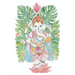Load image into Gallery viewer, Tropical Ganesha (Size: A3)
