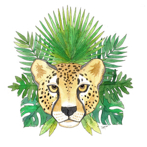 Jungle Leopard (Size: A4)