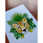 Load image into Gallery viewer, Jungle Leopard (Size: A4)
