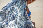 Load image into Gallery viewer, Grey Feather Scarf
